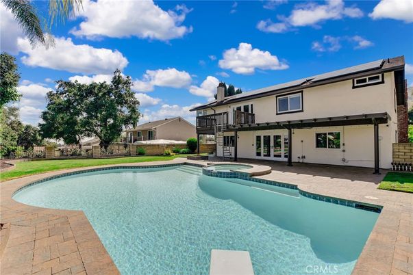 Exterior, Pool, Solar Panels