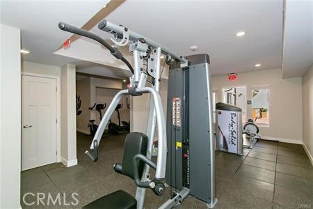 Fitness Equipment, Interior, Recessed Lighting