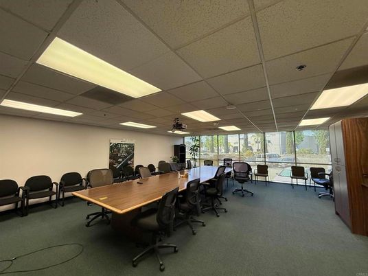 Home Office, Interior, Recessed Lighting