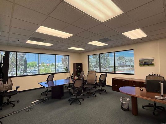 Home Office, Interior, Recessed Lighting