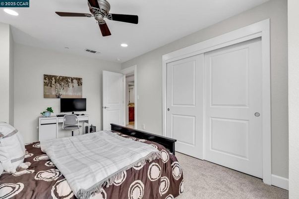 Bedroom, Home Office, Interior, Recessed Lighting