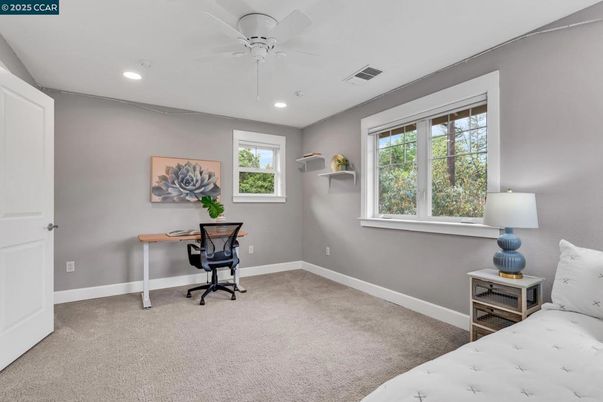Home Office, Interior, Recessed Lighting