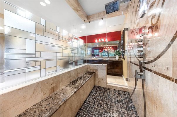 Bathroom, Interior, Recessed Lighting