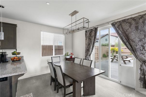 Dining room, Interior, Pendant Lights, Recessed Lighting