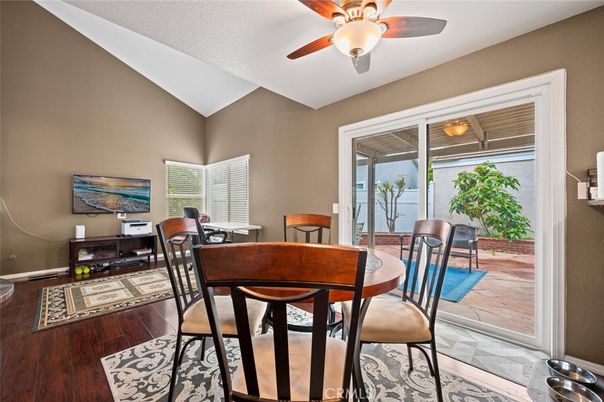 Dining room, Interior, Wood Texture Flooring