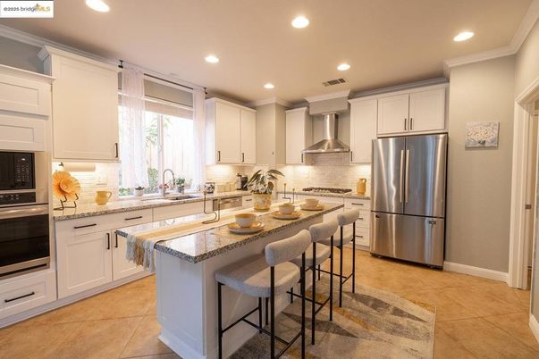 Interior, Kitchen, Recessed Lighting, Stainless Steel Appliances