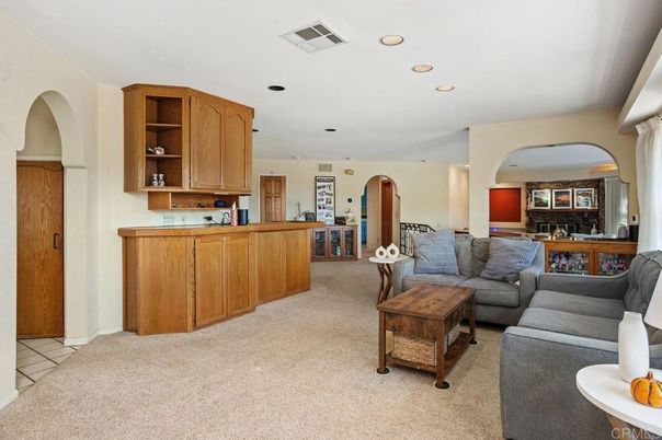 Interior, Kitchen, Living room, Recessed Lighting