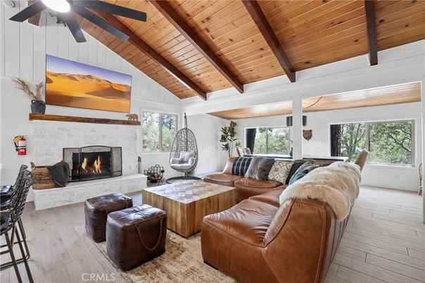 Fireplace, Interior, Living room, Wooden Beams, Wooden Ceilings, Wood Texture Flooring
