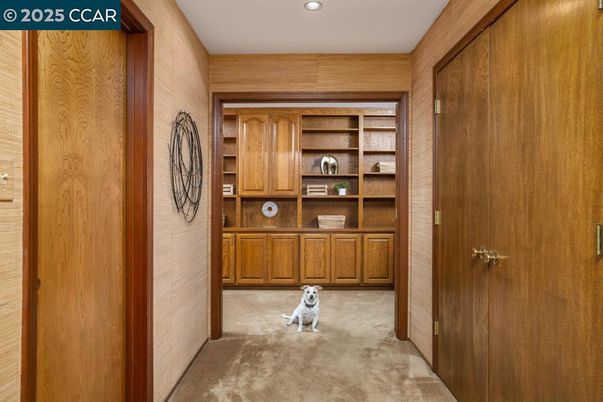 Interior, Recessed Lighting, Wooden Walls