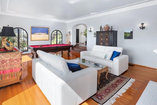 Billiard Table, Game Room, Interior, Living room, Wood Texture Flooring