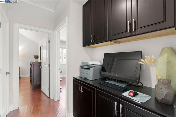 Home Office, Interior, Wood Texture Flooring