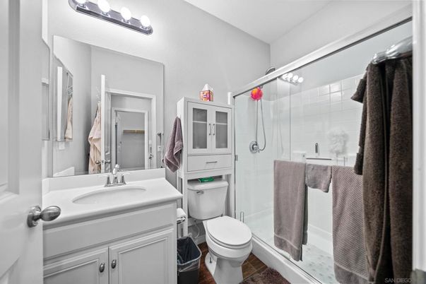 Bathroom, Glass Shower, Interior
