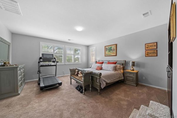 Bedroom, Fitness Equipment, Interior, Recessed Lighting