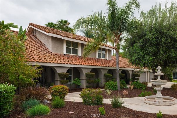 Backyard, Exterior, Facade, Spanish Mediterranean