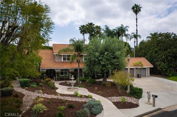 Attached, Backyard, Exterior, Facade, Mediterranean