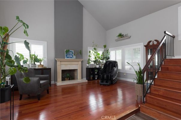 Fireplace, Interior, Wood Texture Flooring