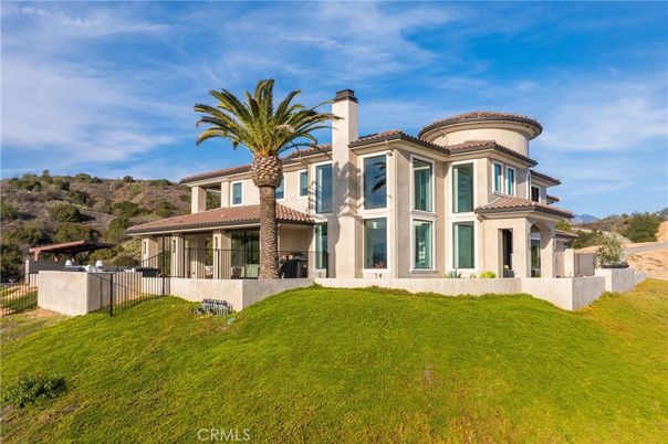 Backyard, Exterior, Facade, Mediterranean