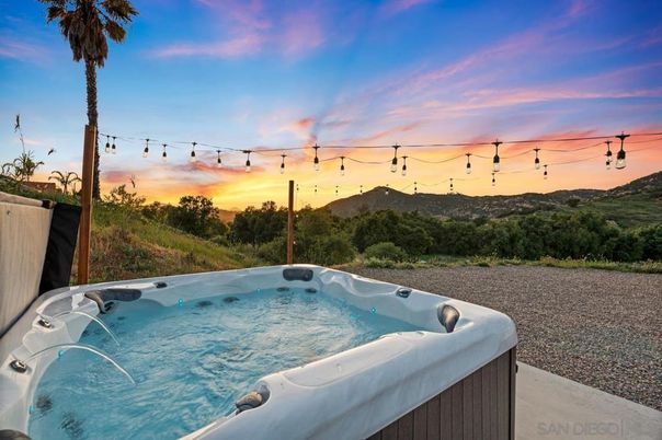 Backyard, Exterior, Hot Tub