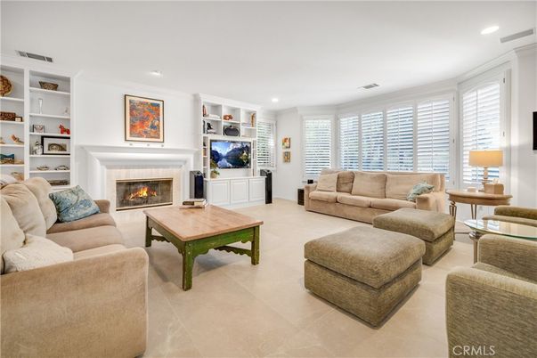Fireplace, Interior, Living room, Recessed Lighting