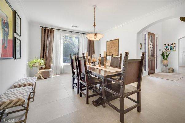 Dining room, Interior, Pendant Lights