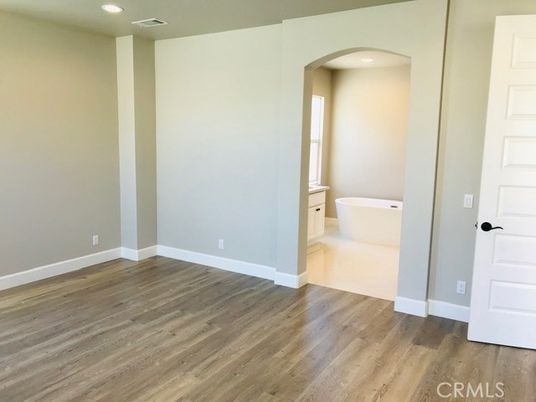 Bathroom, Interior, Recessed Lighting, Wood Texture Flooring