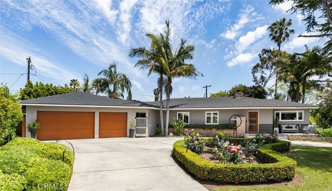 Attached, Backyard, Exterior, Facade, Ranch