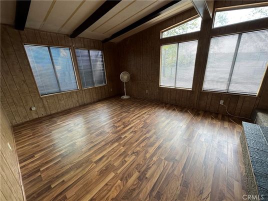 Empty room, Interior, Wooden Beams, Wood Texture Flooring, Wooden Walls