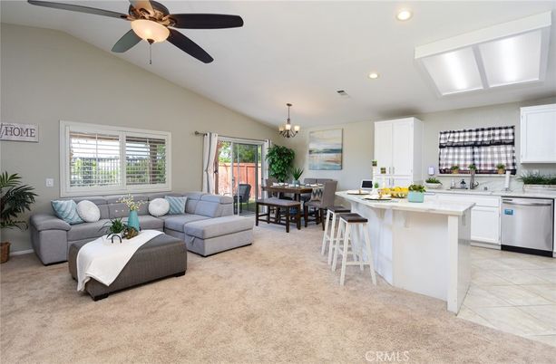 Chandelier, Dining room, Interior, Kitchen, Living room, Recessed Lighting