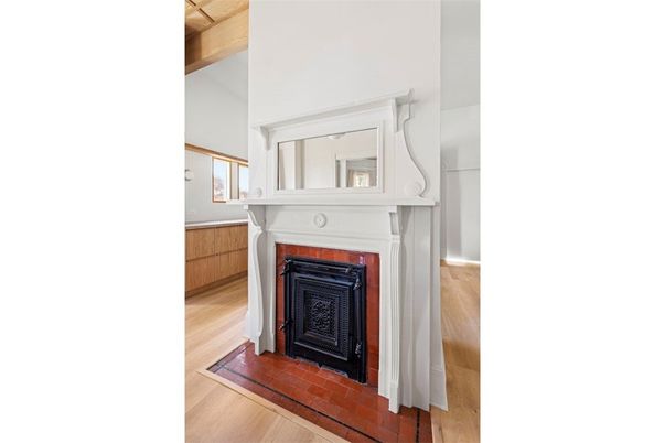 Fireplace, Interior, Wooden Beams, Wood Texture Flooring