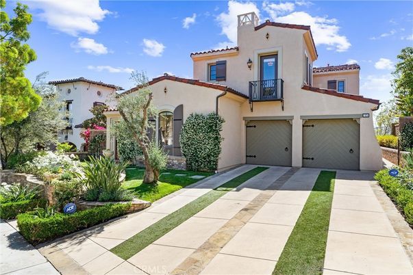 Attached, Backyard, Exterior, Facade, Spanish Mediterranean