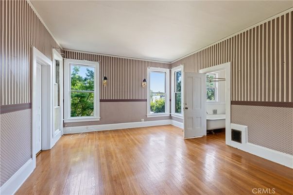 Empty room, Interior, Wood Texture Flooring