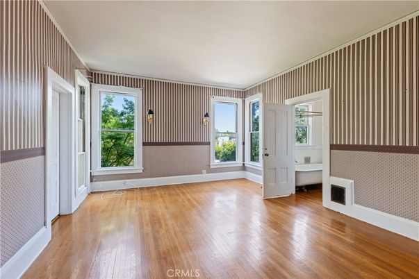 Empty room, Interior, Wood Texture Flooring
