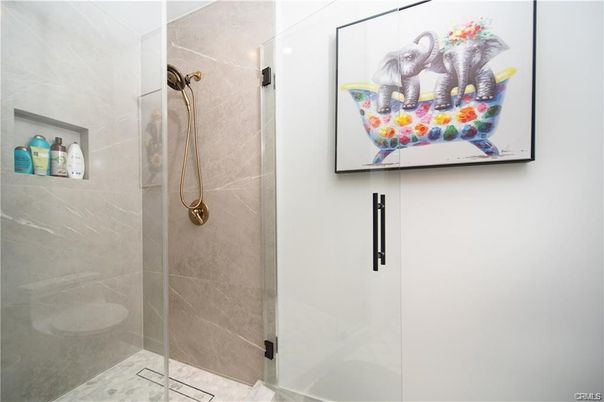 Bathroom, Glass Shower, Interior