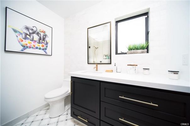 Bathroom, Dual Sink Vanities, Interior, Marble