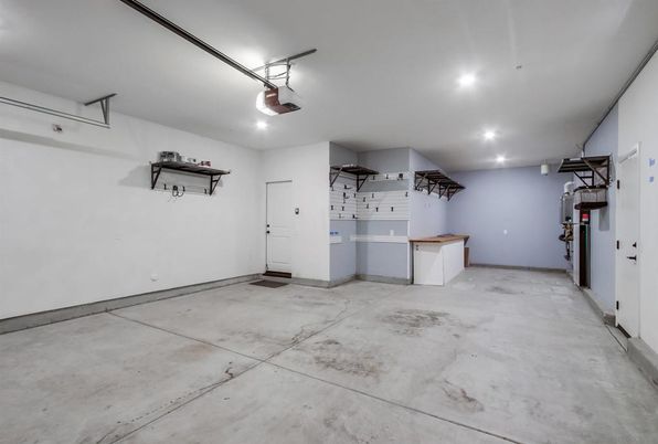 Garage, Interior, Recessed Lighting