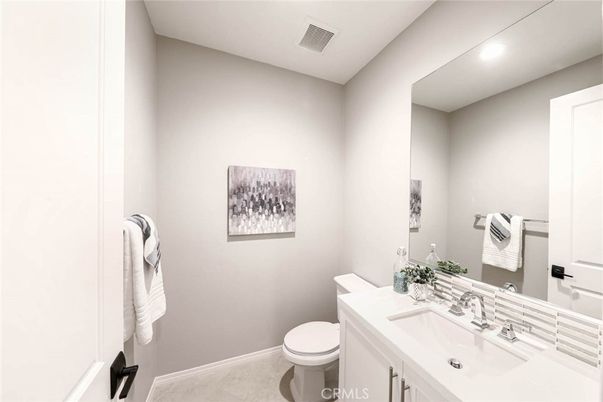 Bathroom, Interior, Recessed Lighting