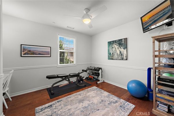 Fitness Equipment, Interior, Wood Texture Flooring