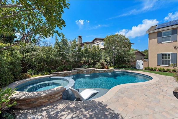 Exterior, Pool, Solar Panels