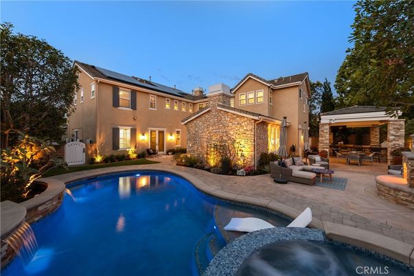 Exterior, Pool, Solar Panels