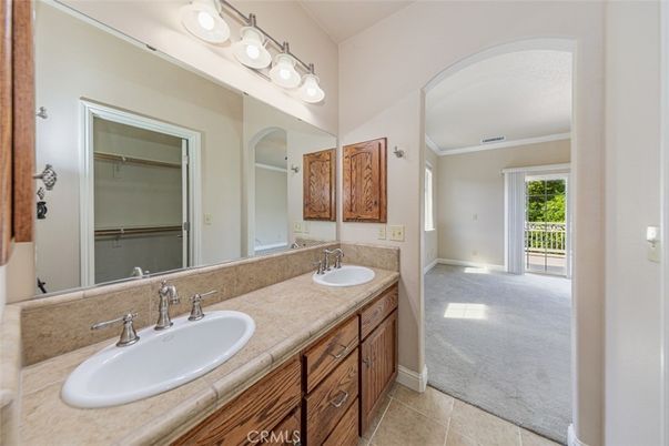 Bathroom, Dual Sink Vanities, Interior, Tile Countertops
