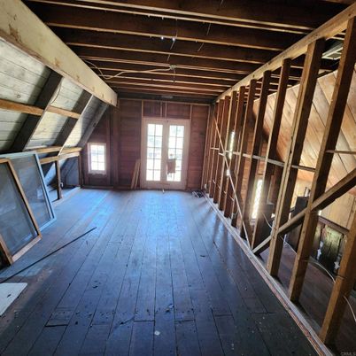 Empty room, Interior, Wooden Beams, Wood Texture Flooring, Wooden Walls