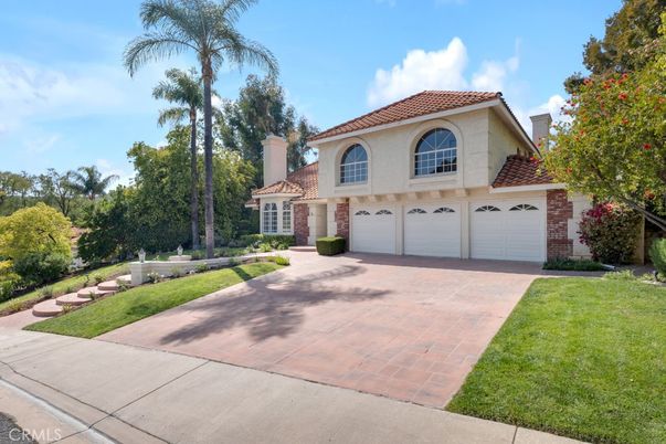 Attached, Exterior, Facade, Brick Facade, Mediterranean