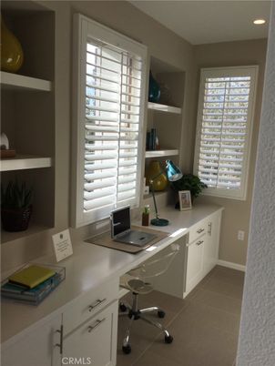 Home Office, Interior, Recessed Lighting