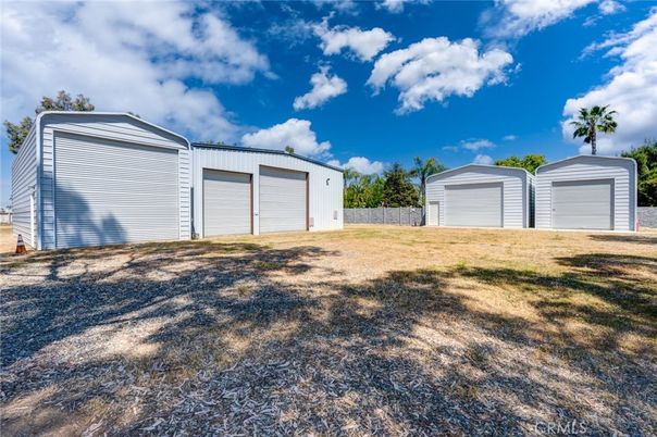 Backyard, Detached Garage, Exterior