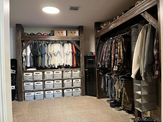 Interior, Recessed Lighting, Walk-in Closets