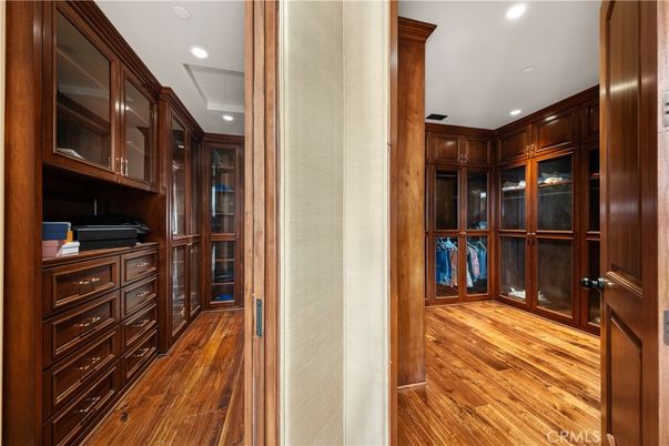 Interior, Recessed Lighting, Walk-in Closets, Wood Texture Flooring