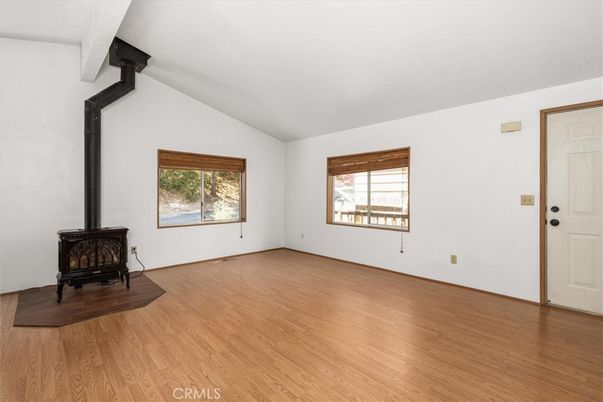 Empty room, Fireplace, Interior, Wood Texture Flooring