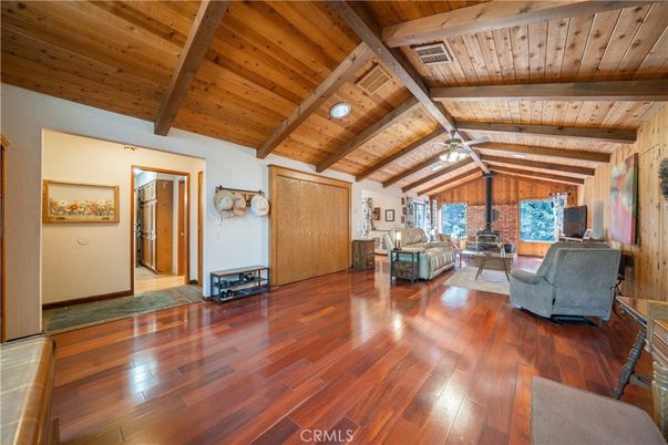 Fireplace, Interior, Living room, Wooden Beams, Wooden Ceilings, Wood Texture Flooring