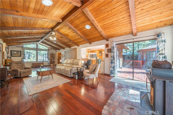 Fireplace, Interior, Living room, Wooden Beams, Wooden Ceilings, Wood Texture Flooring