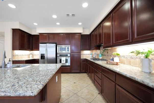 Interior, Kitchen, Recessed Lighting, Stainless Steel Appliances